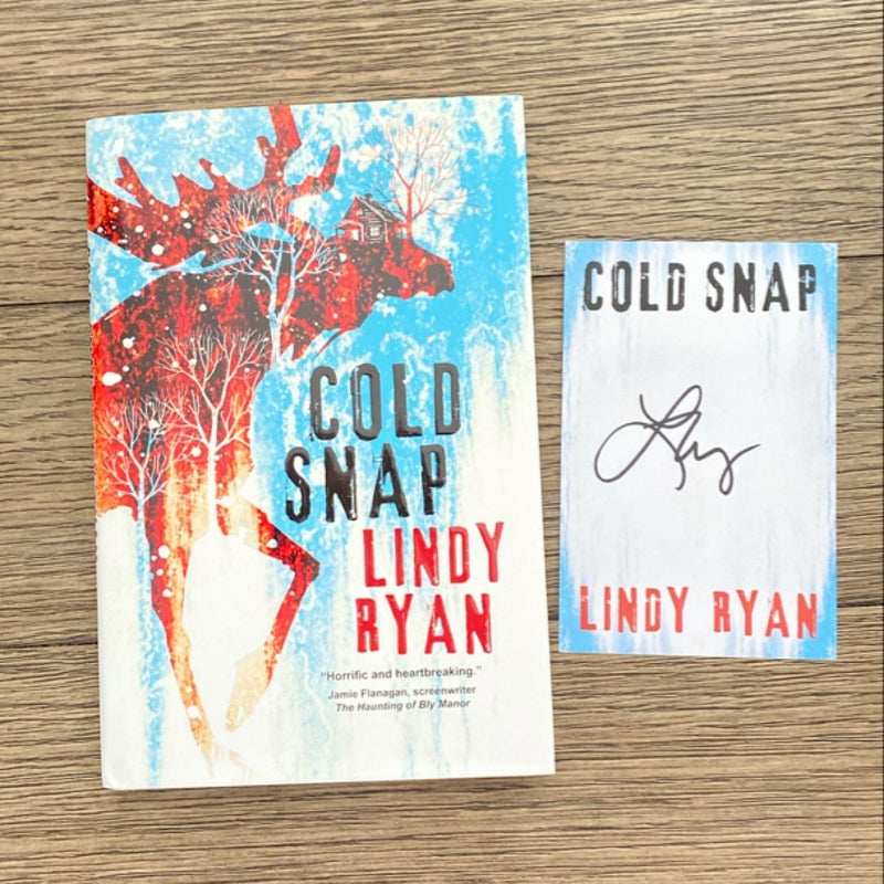 Cold Snap with signed bookplate