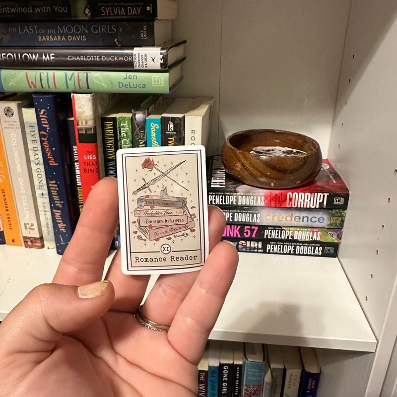 Dark romance reader sticker bundle