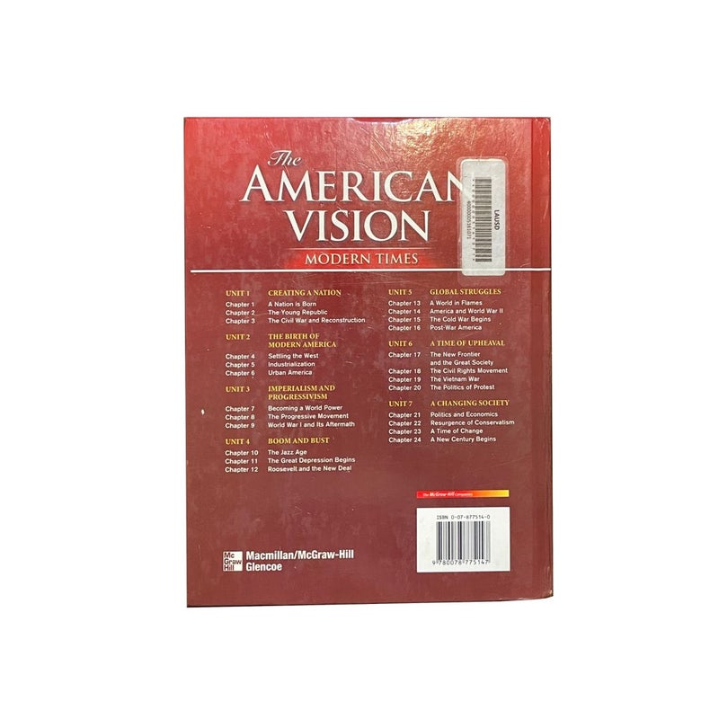 The American Vision: Modern Times