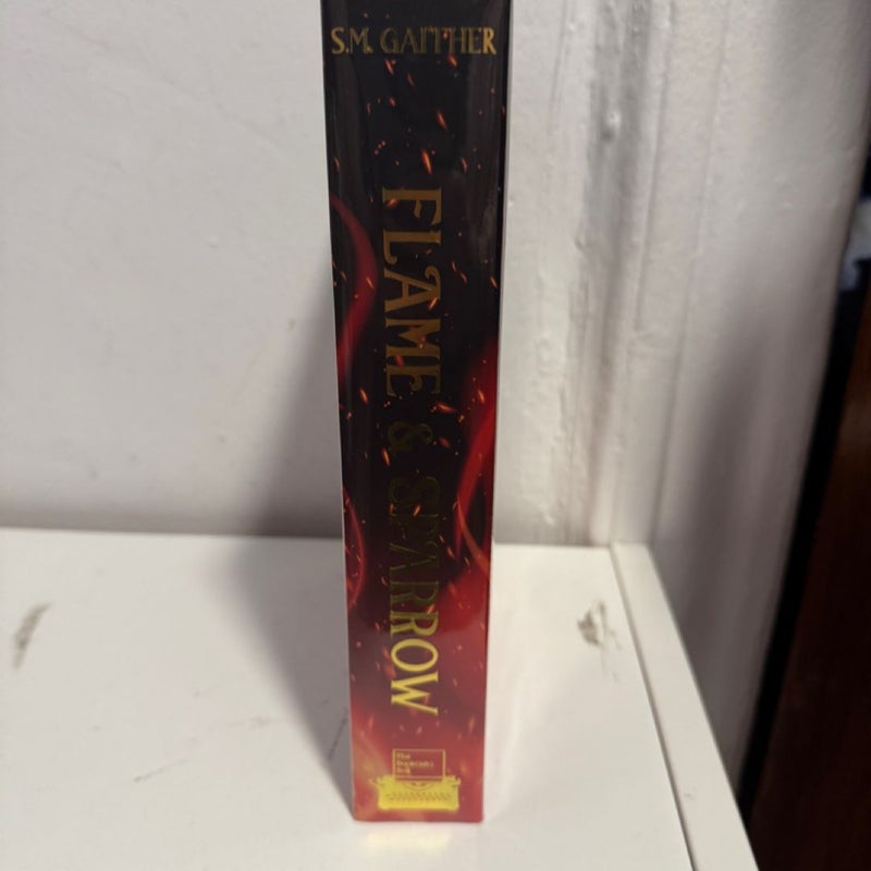 Bookish Box Flame and Sparrow SIGNED