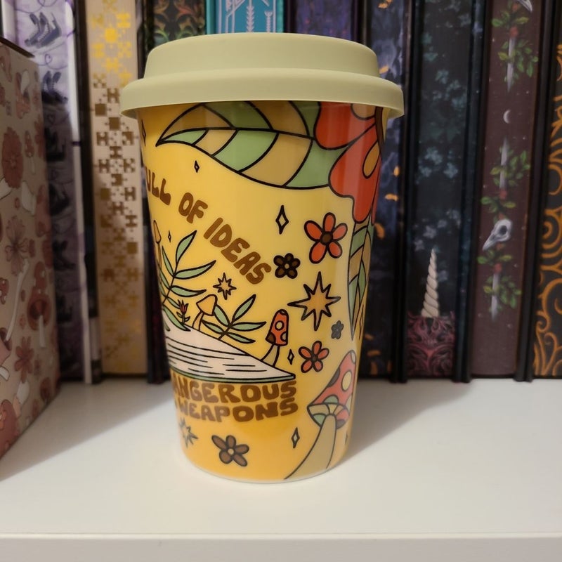 Bookish box Ceramic Coffee Mug Inspired by Throne of Glass