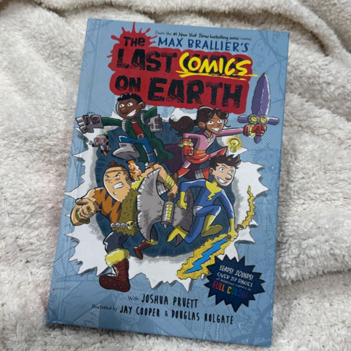 The Last Comics on Earth by Max Brallier, Joshua Pruett