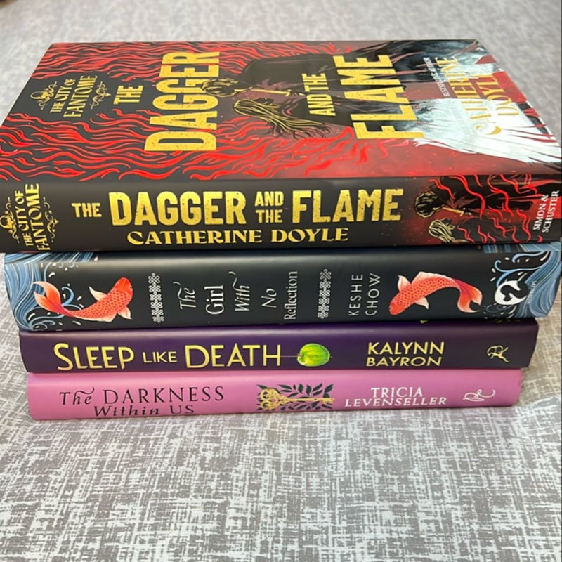 Fariyloot series: The Darkness Within us, Sleep Like Death, The Girl with No Reflection, The Dagger and the Flame