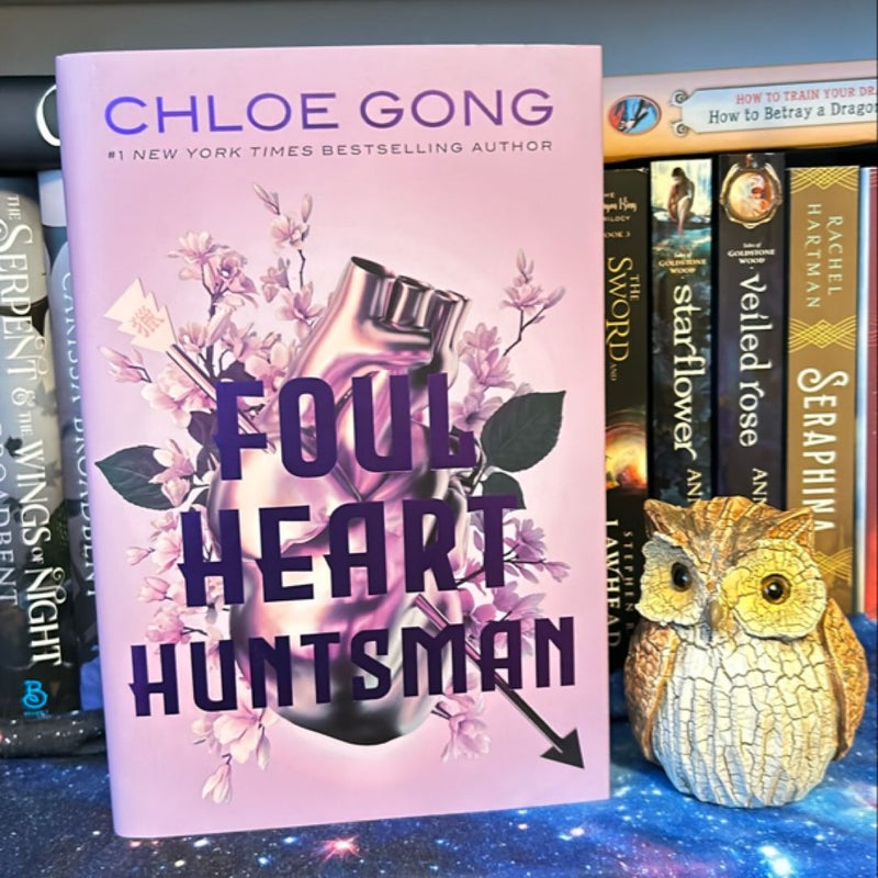 Foul Heart Huntsman SIGNED *Fairyloot* exclusive 