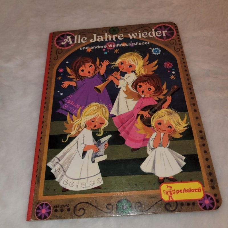 Vintage * Kinderbuch * Alle Jahre Wieder   * Board Book * Children * Christmas 