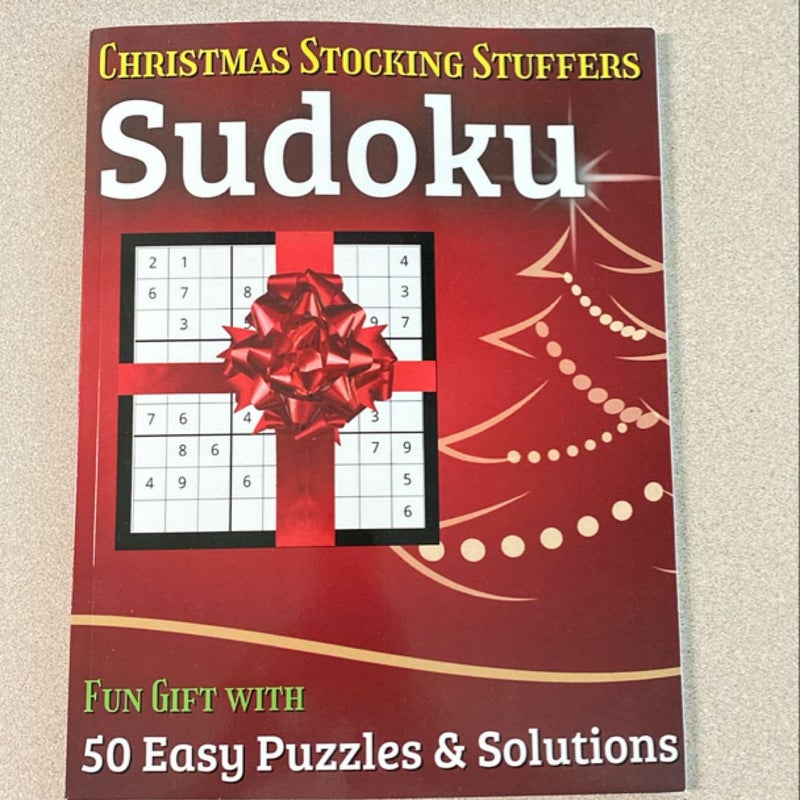 Christmas stocking stuffers Sudoku