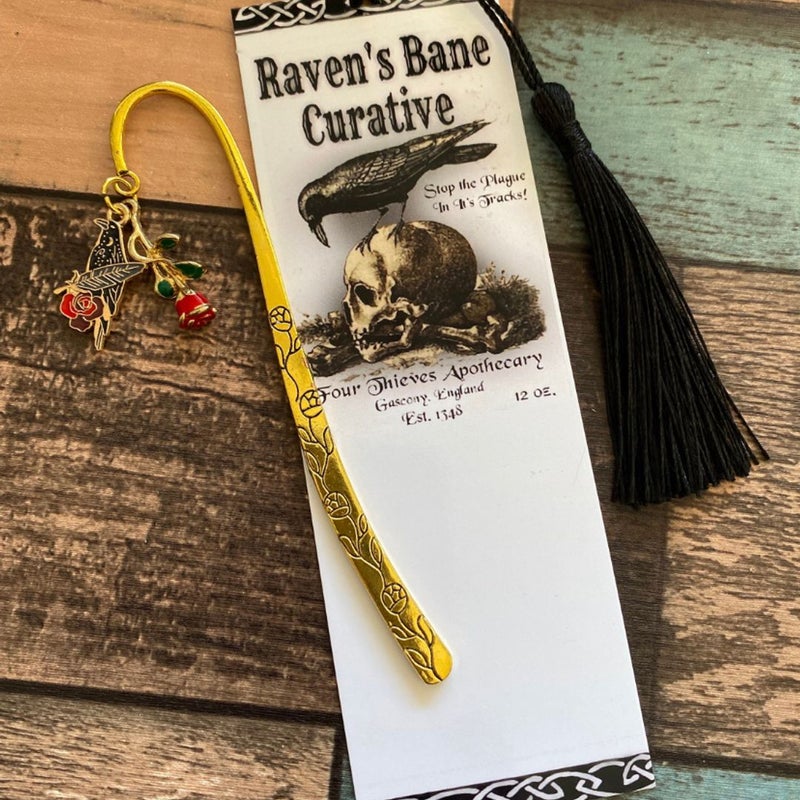 Raven Poe Inspired Bookmarks 