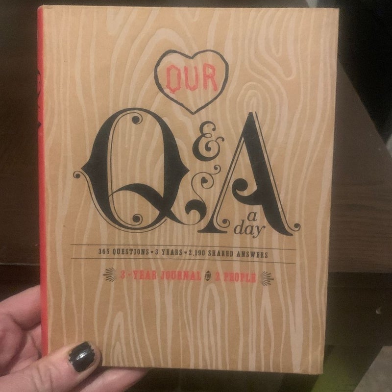 Our Q&S a day 3 Year Journal 2 People