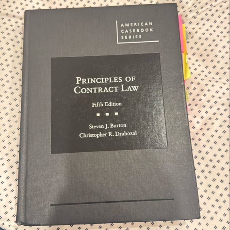 Principles of Contract Law