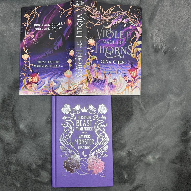 Violet Made of Thorns Owlcrate Signed Exclusive Edition