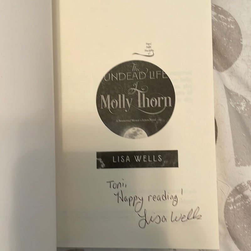 The Undead Life of Molly Thorn -signed 