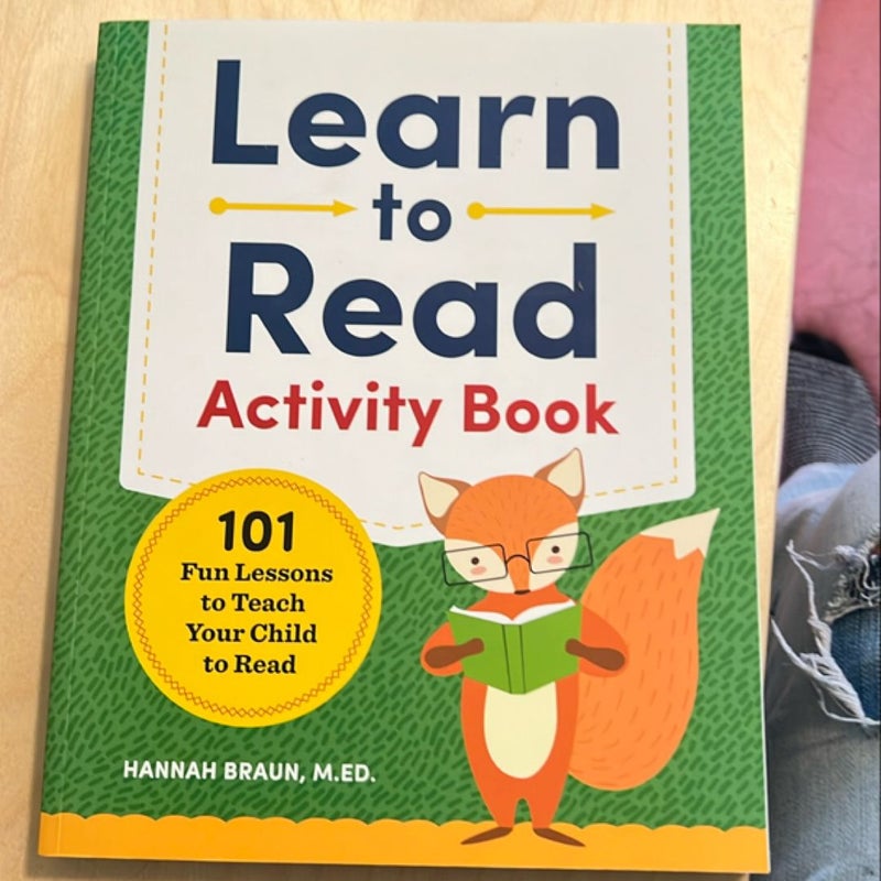 Learn to Read Activity Book