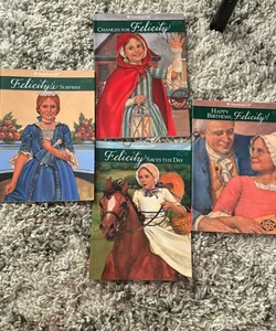 Felicity American Girl Doll Books set of 4