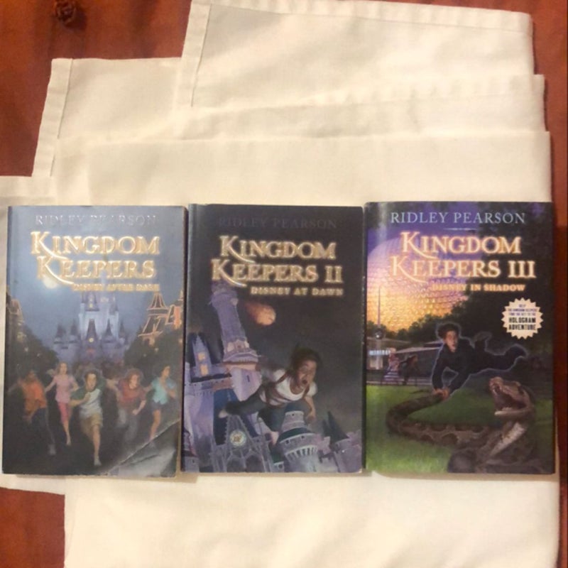 Kingdom Keepers Books #1-3