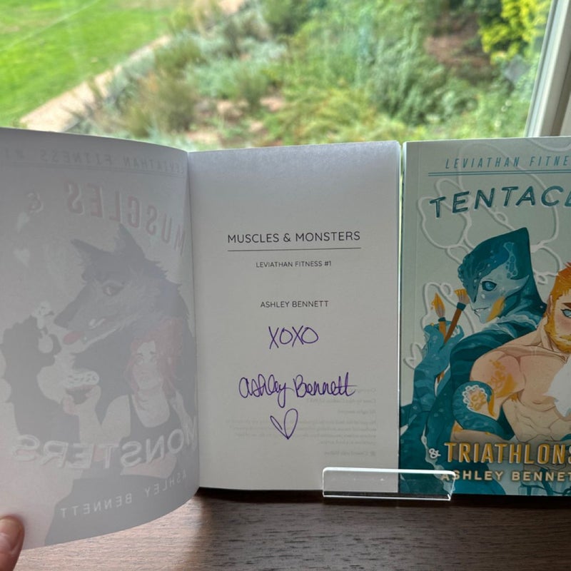 HAND SIGNED Leviathan Fitness Series WHOLE SET 