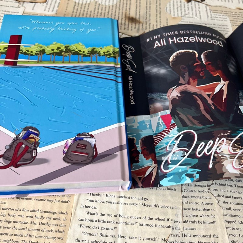 Whet/Deep End Steamy Lit Edition Hand Signed