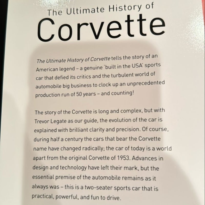 Ultimate History of the Corvette