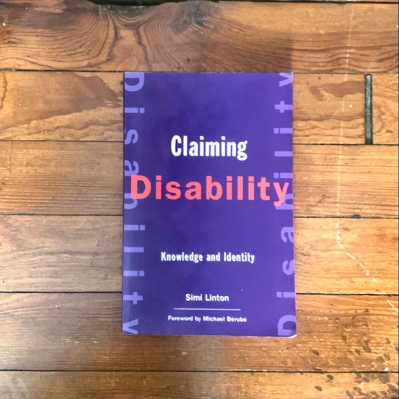 Claiming Disability