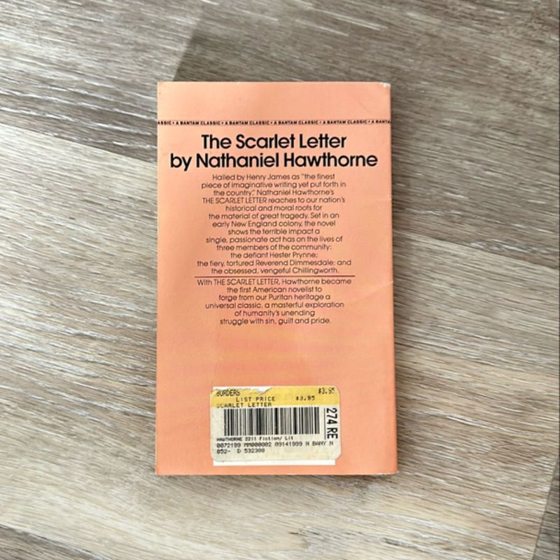 The scarlet letter