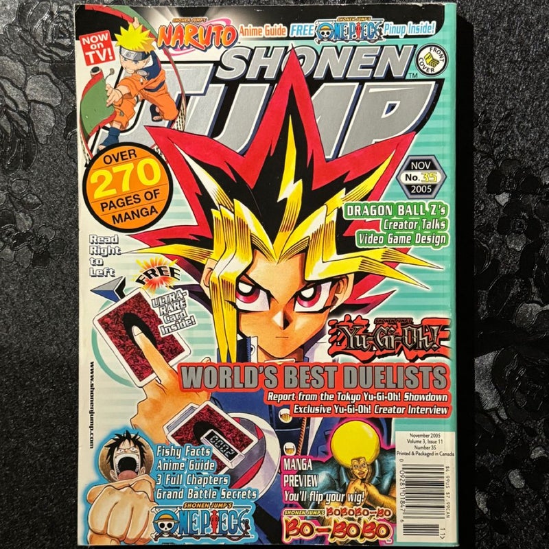 Shonen Jump Volume 3 Issue 11 Number 35 2005