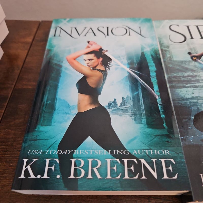 Invasion (Warrior Chronicles #4) by K. F. Breene, Paperback | Pangobooks