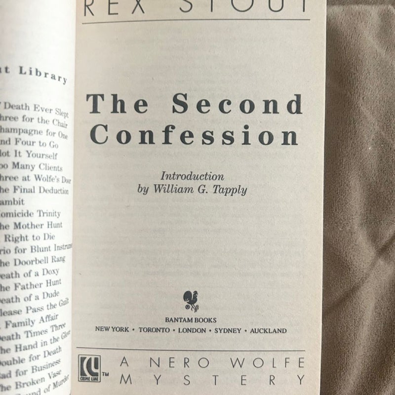 The Second Confession   3742