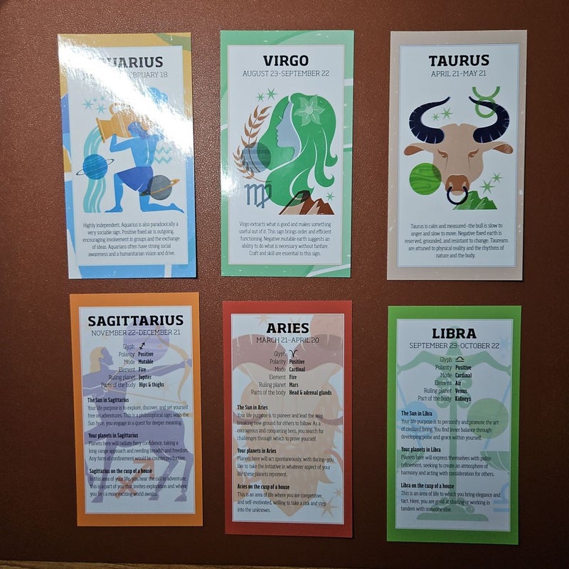 Astrology-(with 12 zodiac cards included)