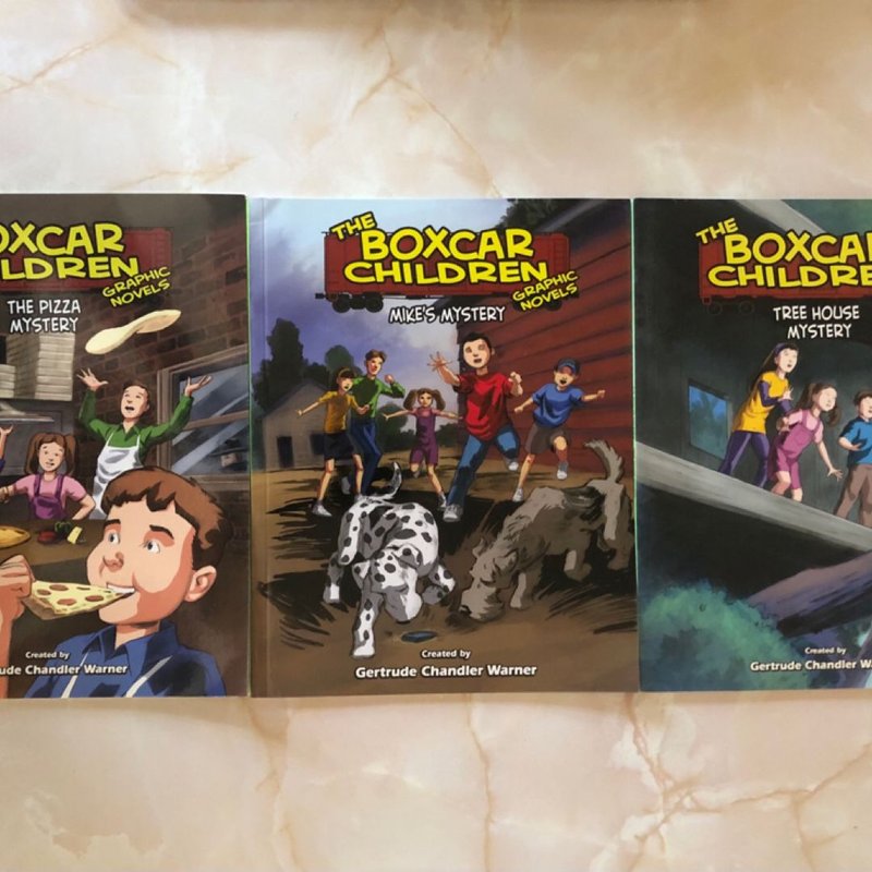 15 The Boxcar Children Graphic Novels by Gertrude Chandler Warner ...