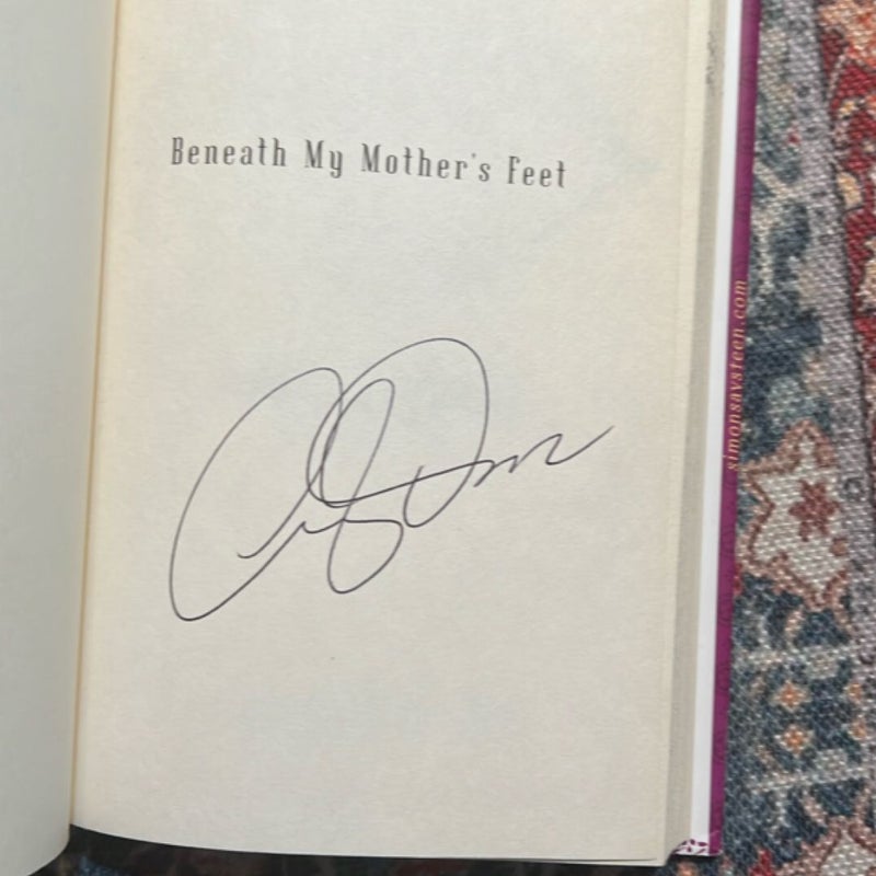 Beneath My Mother's Feet SIGNED