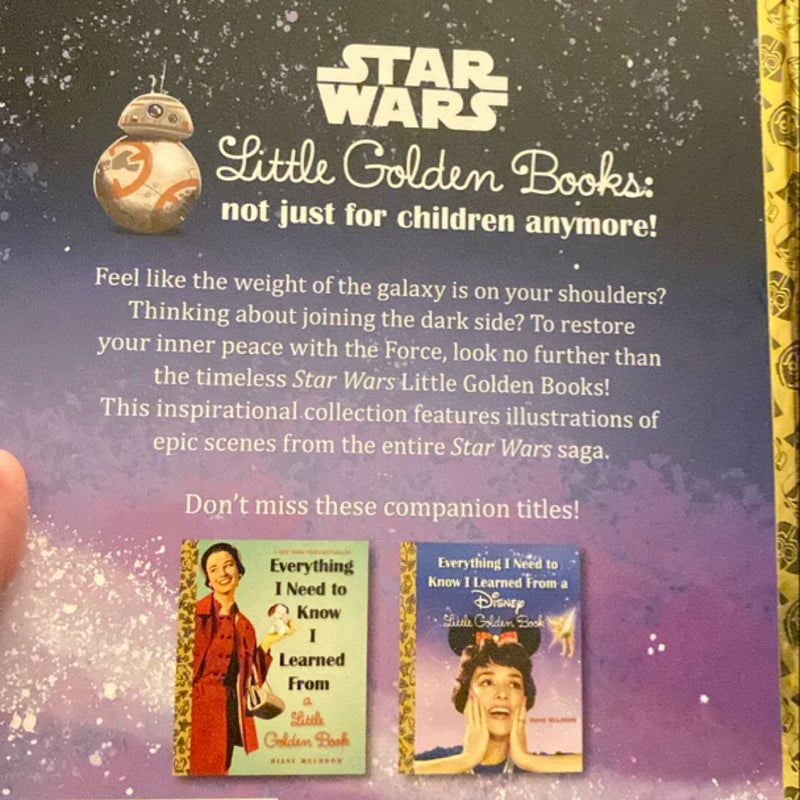 Everything I Need to Know I Learned from a Star Wars Little Golden Book (Star Wars)