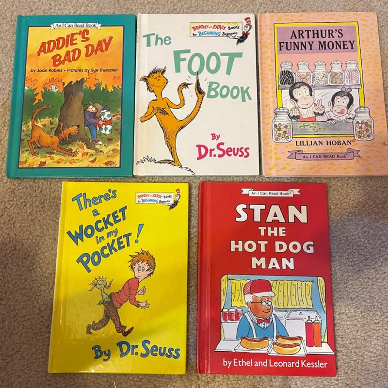 Dr. Seuss & i can read book bundle