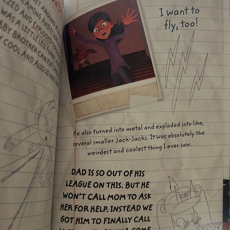 Disney Pixar Incredibles 2: Dash's Super-Secret Super Notebook