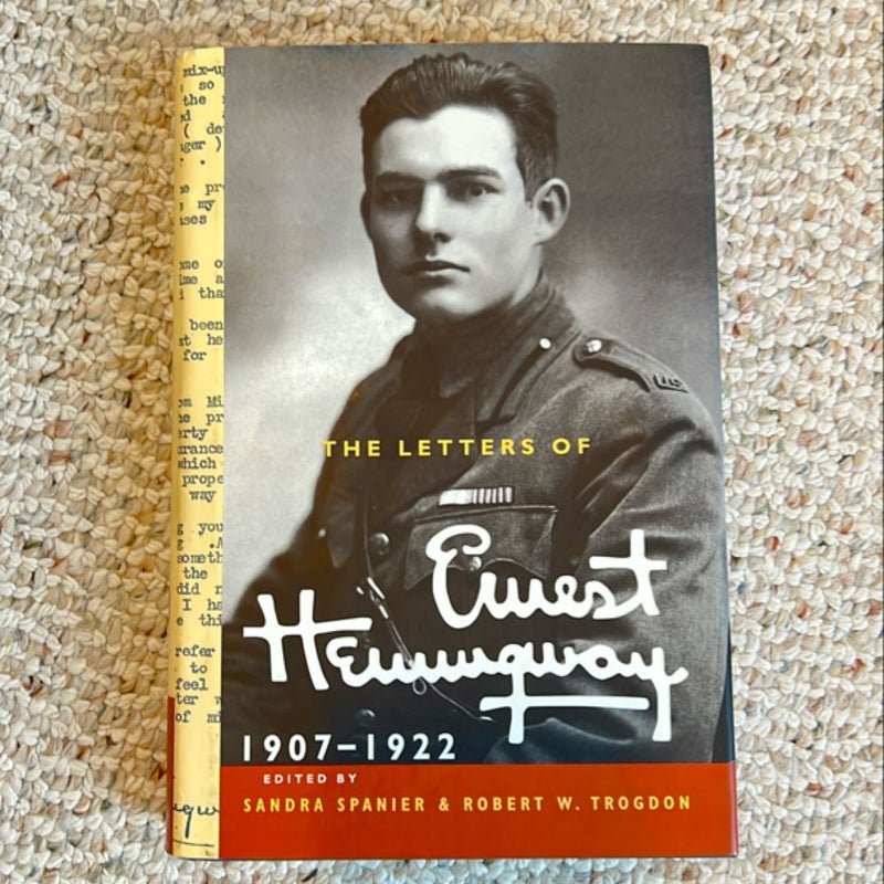 The Letters of Ernest Hemingway, 1907-1922