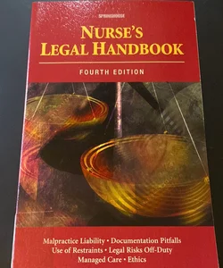 Nurse's Legal Handbook