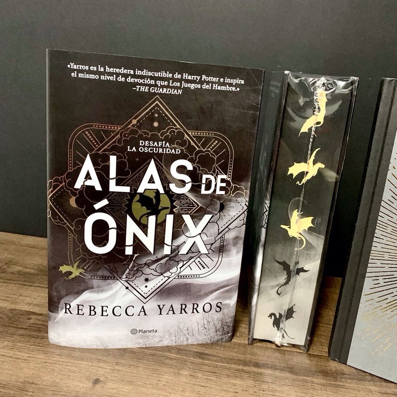 SEALED Onyx Storm Alas De Onix Spain Special Edition Rebecca Yarros Hardcover