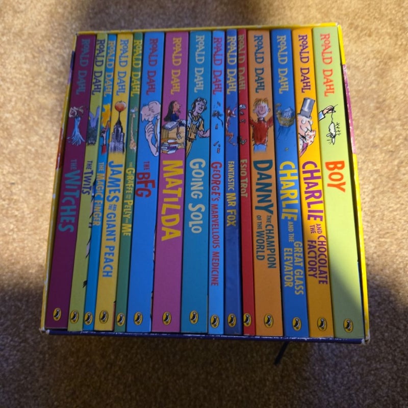 Roald Dahl 15-Book Boxed Set-PROP-RMS