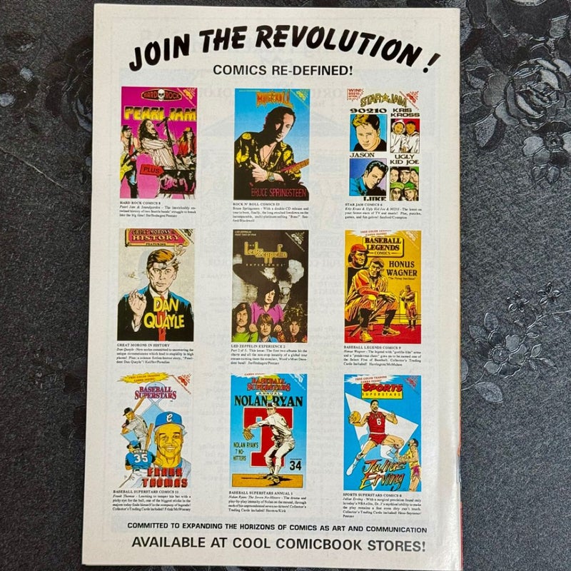 Baseball Legends # 9 Nov 1992 Honus Wagner Revolutionary Comics 
