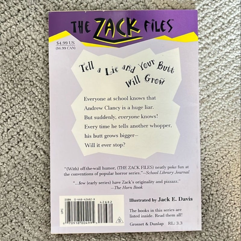 The Zack Files - Tell a Lie and Your Butt Will Grow