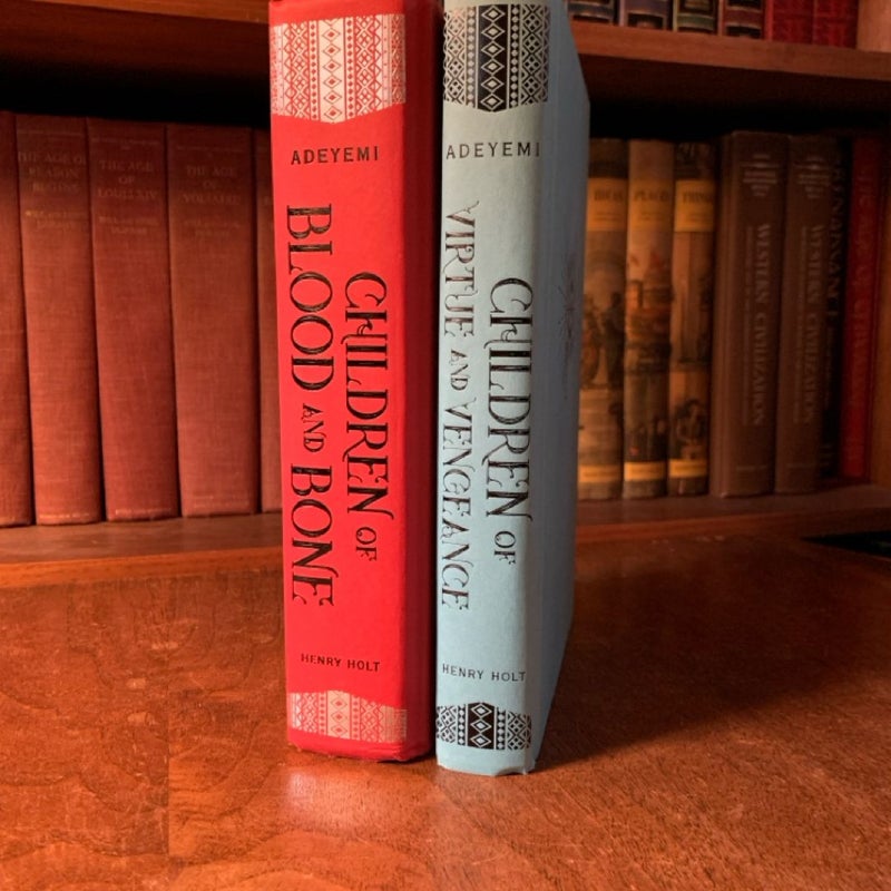 Legacy of Orisha 1 & 2: Children of Blood and Bone, Children of Virtue and Vengeance, Barnes & Noble Special First Editions
