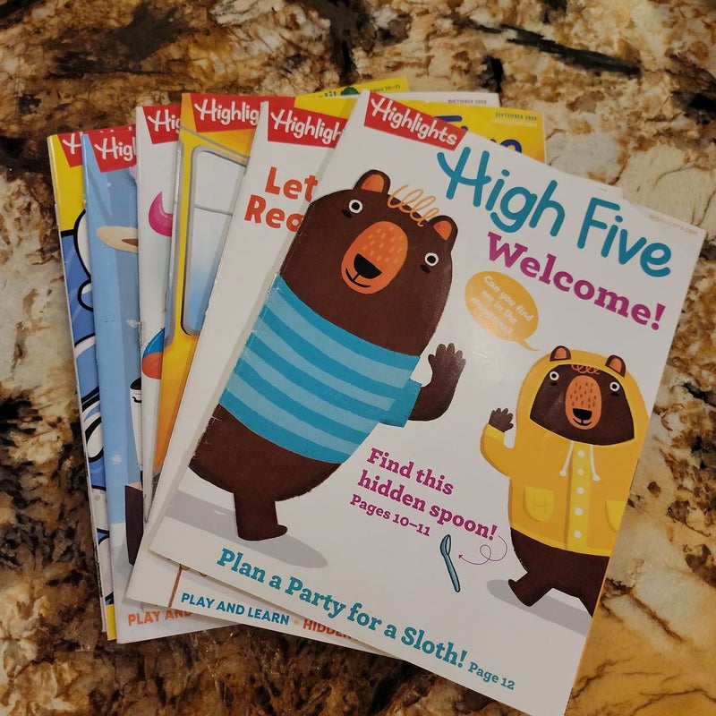 High Five - Highlights 2020 - 7 issues