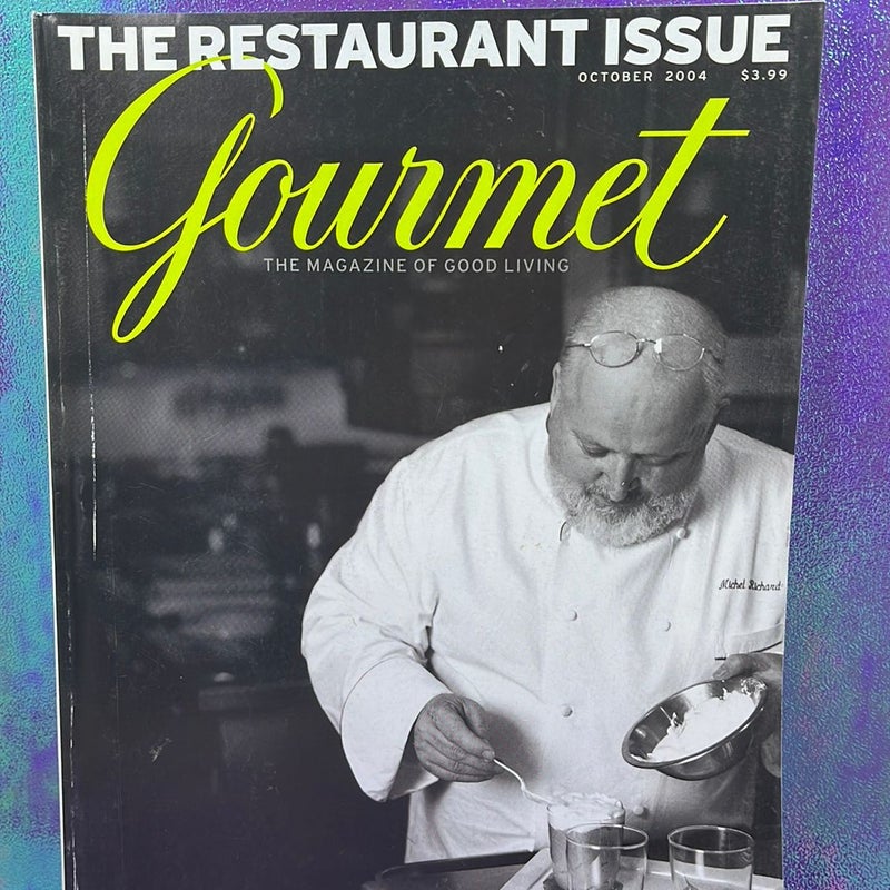 Gourmet magazine restaurant issue 2004