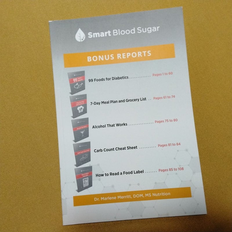 Smart Blood Sugar Bonus Reports 