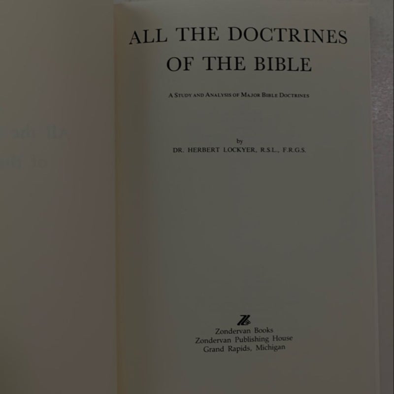 All the Doctrines