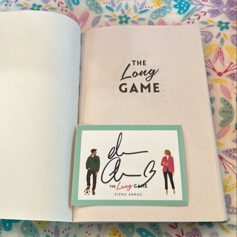 The Long Game & The Fiancé Dilemma * Signed*