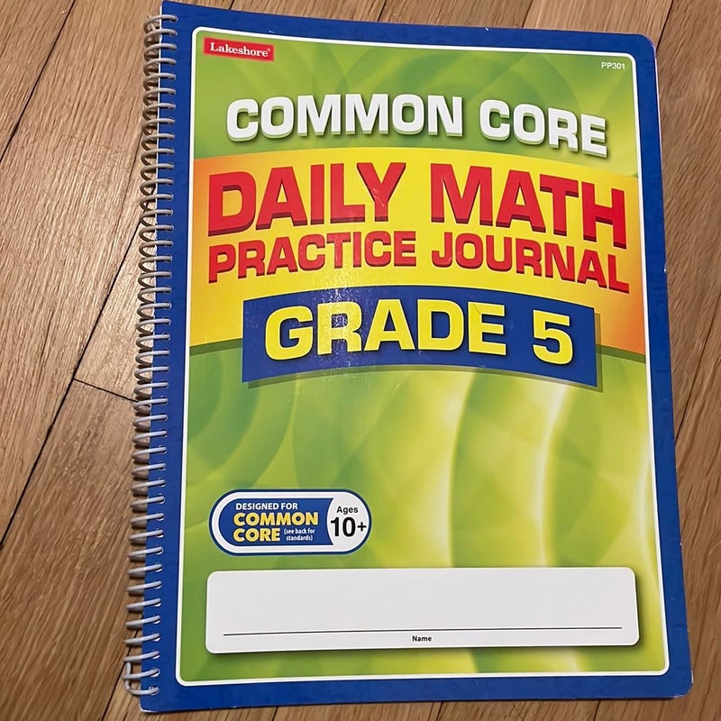 Common Core Daily Math Practice Journal Grade 5