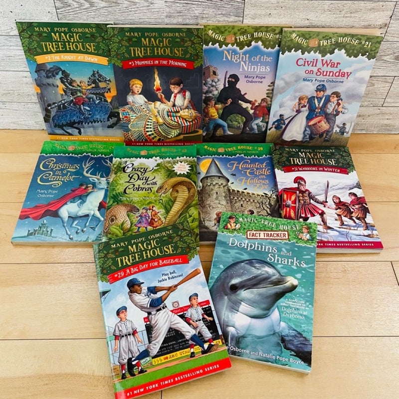 Magic Tree House Bundle-Lot of 10