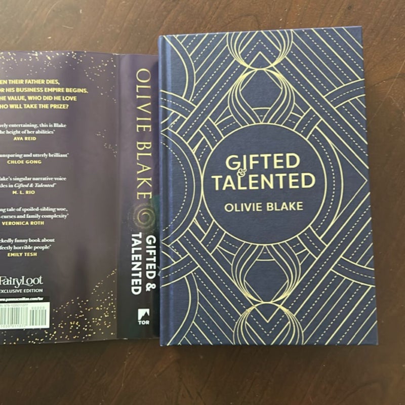 Gifted and Talented Signed Fairyloot Special Edition