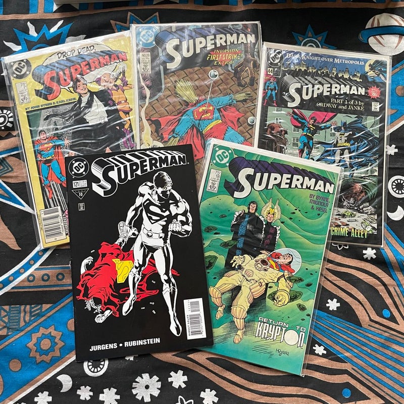 Superman Comic lot!