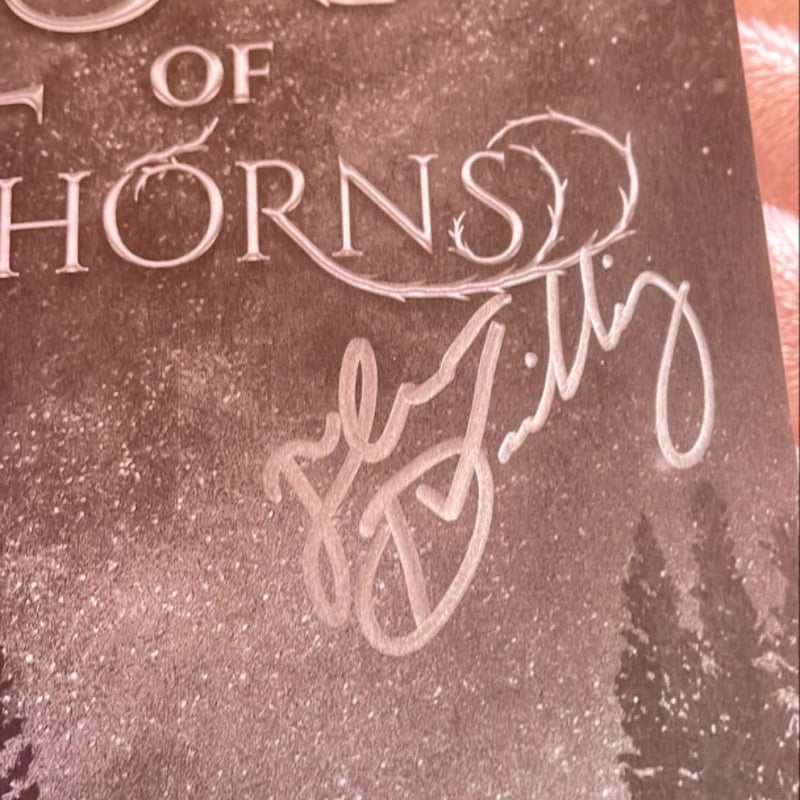 Sky of Thorns Rose Page Edition Signed