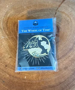 The Wheel of Time by Robert Jordan enamel pin